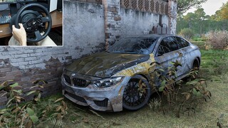 Rebuilding BMW M4 F82 (Twin Turbo 730HP) - Forza horizon 5 | Thrustmaster T300RS Gameplay