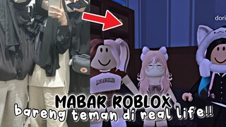 TEMEN RL AKU IKUT BIKIN KONTEN⁉️ Mabar Obby Hororr Roblox !👻 | Roblox Indonesia🇮🇩 |