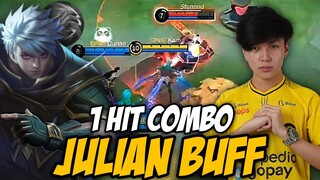 JULIAN BUFF 1 HIT COMBO | Kairi Julian MPL Build