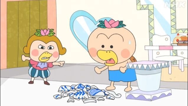 アニメ はなかっぱ ももかっぱちゃんの花びん