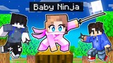 GROWING UP as a NINJA In Minecraft! (Tagalog)