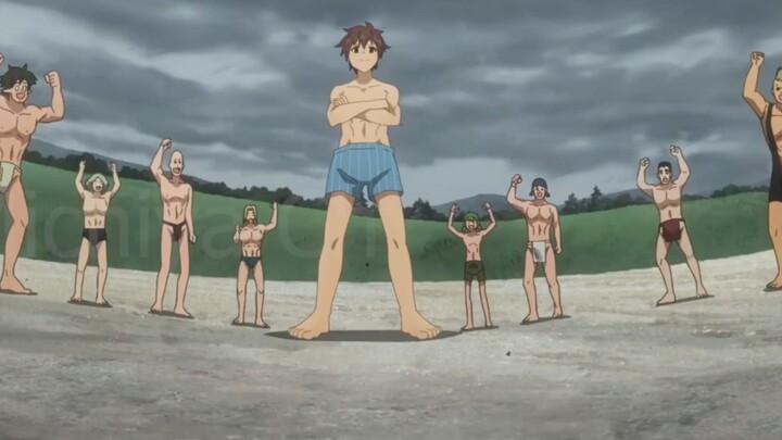 Boy Band Di Pantai
