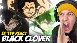 YAMI, ASTA E YUNO VS DEMONIO! - React Black Clover EP 119