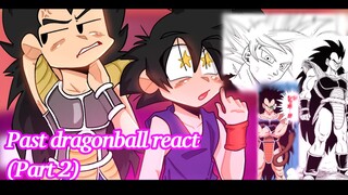 Past Dragon ball react to the future(part2/?)||•Mazukø•||