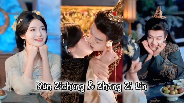 { Sun Zicheng & Zhang Zilin } " Suara hatiku ketahuan Raja "