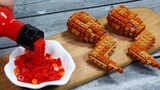 LEGO FRIED CHICKEN สูตรปีกไก่ทอดเกาหลี - Stop Motion Cooking & Lego ASMR