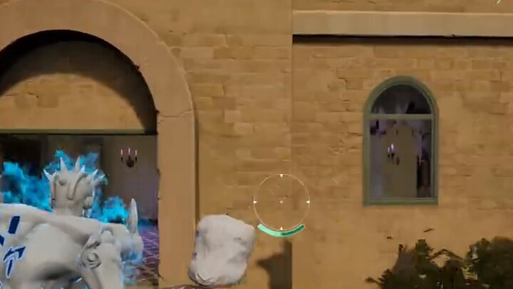 [JOJO Chicken Dinner] Who is the guy outside the door? Gold Experience Requiem!!!