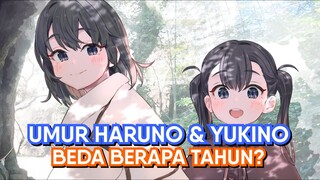 Perbedaan Umur Yukino dan Haruno, Beda Berapa Tahun?