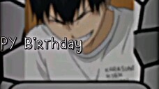 HBD Kageyama Tobio.Cepetlah nyata wahai husbu² para wanita 😫😫(hurry up, real husbu² of women 😫😫)