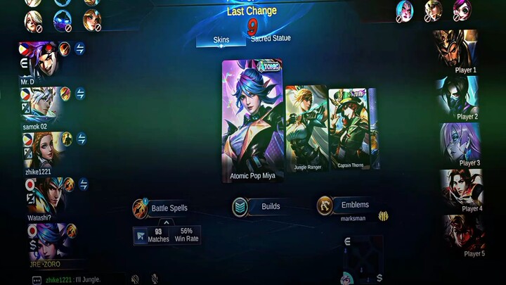 TEMPLATE MLBB