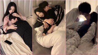 Couple At Night Sleeping Routine 🫶❤️‍🔥