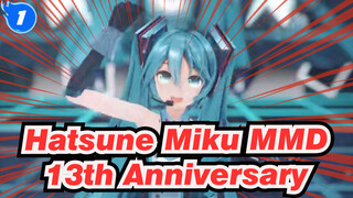 [MMD Hatsune Miku][Ultah ke-13] YYB Gaya Miku-Bergandengan (livetune)_1