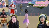 Reaksi Ani Nurhayani & Windia Nata Melawan Raja Ultraman & Pasukannya | Sakura School Simulator