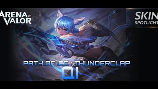 SKIN BARU PATH OF ICE: THUNDERCLAP QI | AOV | LiênQuân | ROV | 傳說對決