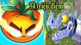 Plants Vs Zombies 2 Battlez Mới Kỉ Lục 34 Triệu Điểm Chưa Từng Bao Giờ Có Hoa Quả Nổi Giận 2 pvz2