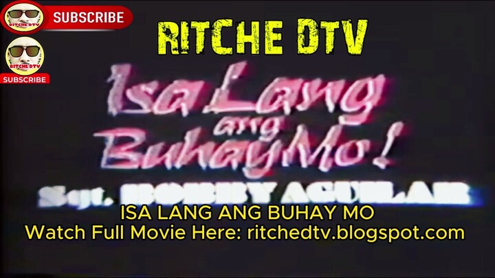 ISA LANG ANG BUHAY MO 1993 // IAN VENERACION