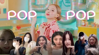 Twice Dancing to Pop