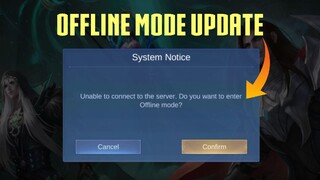 MLBB Offline Mode Update!