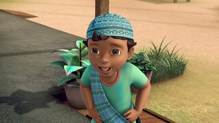 KARTUN ANAK INDONESIA | Adit & Sopo Jarwo | Anak - anak dan Bang Jarwo Berebut Makanan