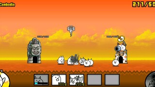 the battle cats nhưng tôi chơi theo phong cách của thằng thiểu n.ă.n.g