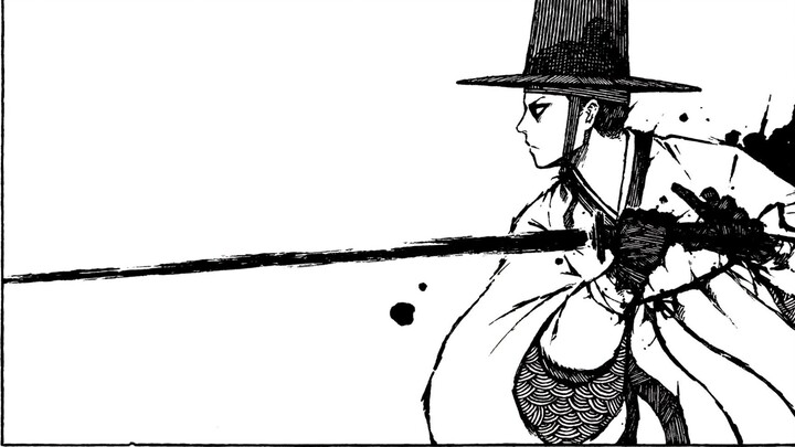 قصة فناني السيف بالحبر الصيني