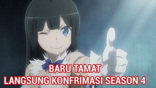 Danmachi Season 4 Sudah Di Konfirmasi! - Prediksi Kapan Tayang Dan Jumlah Episode