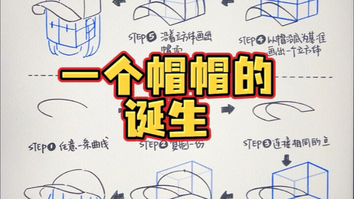 一个帽帽的诞生！