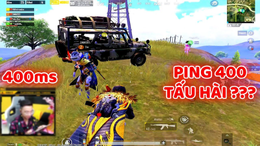 PUBG Mobile  Trận Đấu 4 Thanh Niên Ping Cao Hủy Diệt Cả Map Cực Hài