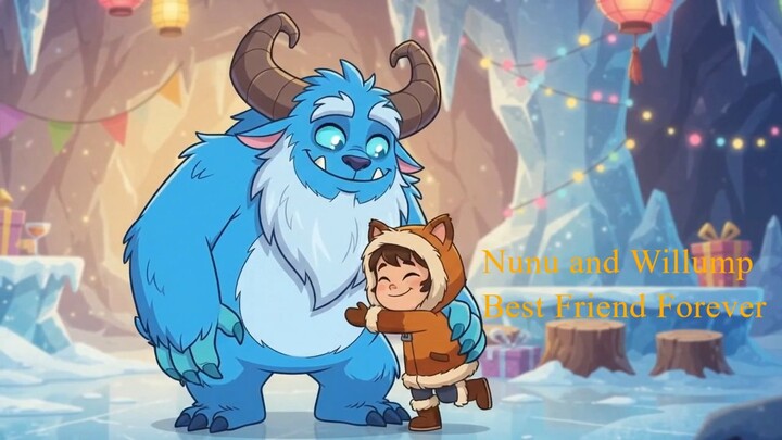 Nunu was chased by bandits and saved by willump
