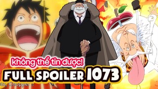 FULL SPOILER ONE PIECE 1073| Siêu HOT! Ngũ Lão Tinh SATURN Thân Chinh Tới EGG HEAD! Stussy Hạ Lucci