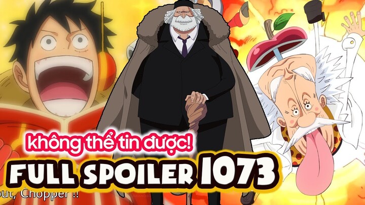 FULL SPOILER ONE PIECE 1073| Siêu HOT! Ngũ Lão Tinh SATURN Thân Chinh Tới EGG HEAD! Stussy Hạ Lucci