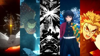 Demon Slayer Hinokami Chronicles - All Ultimate Attacks (60FPS)