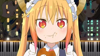 Kobayashi's Dragon Maid ED "Ishukan Communication" [Piano hiệu ứng đặc biệt]