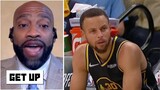 GET UP | Vince Carter "breaks down" level of concern for Warriors after blowout loss in Game 5