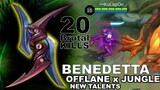 Benedetta 2 New Talent That You Should Know | Benedetta Best Build & Tutorial | MLBB