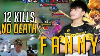 FANNY 12 KILLS no DEATH!! Immortal Gameplay by Kairi