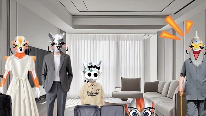 Ultraman Zero và gia đình đang đi đâu?