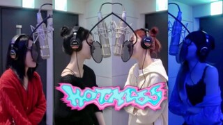 aespa 日本出道曲Hot Mess录音室全开麦生唱现场！