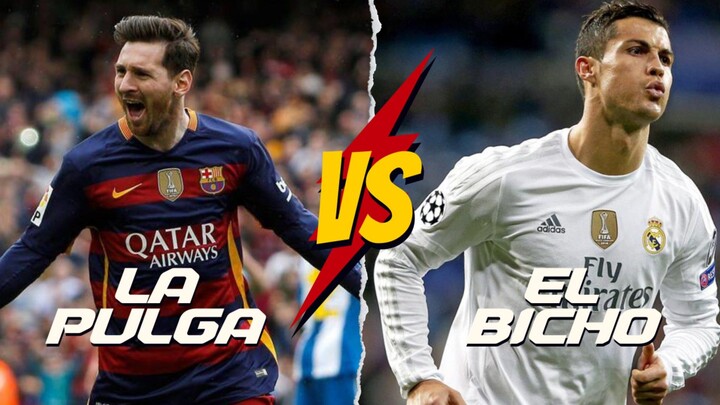 BARCELONA MESSI VS REAL MADRID RONALDO (PES)