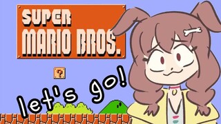 【English only!】日本語を喋ったら即終了なマリオ【Super Mario Bros.】