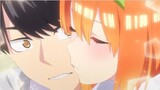 Yotsuba kiss Futaro and everyone shocked especially Miku | The Quintessential Quintuplets season 2