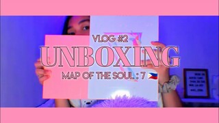 [VLOG #2] UNBOXING : BTS MAP OF THE SOUL 7 (NAIYAK!) || ARMY 💜 PHILIPPINES 🇵🇭