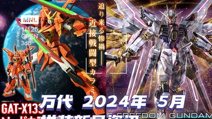 万代 2024年5月 拼装新品资讯