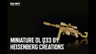 DIY Miniature DL Q33 Time-lapse | Call of Duty: Mobile - Garena