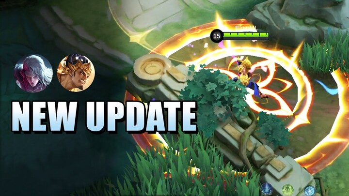 GATOTKACA LANDING, ARLOTT VOICE - NEW UPDATE MOBILE LEGENDS PATCH 1.7.46