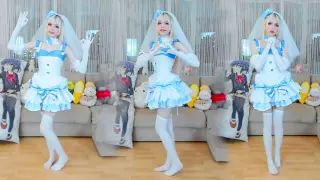 [Dance]Russian girl dancing in cosplay costume