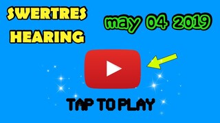 SWERTRES HEARING AND STL TIP AND GUIDE MAY 05 2019