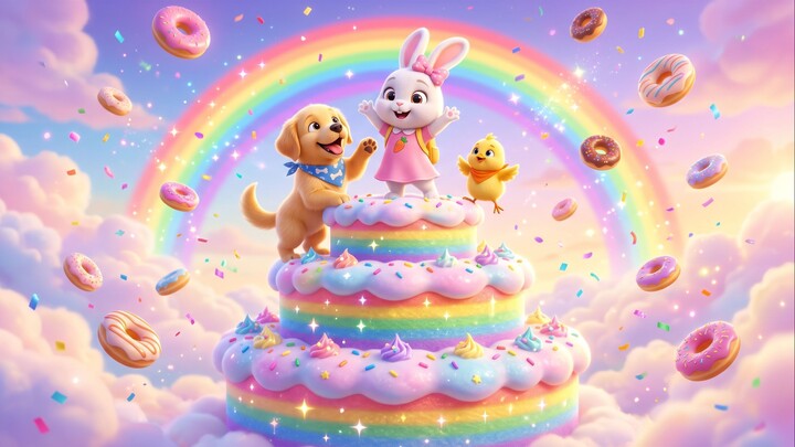 WOW! BIBI & BETO'S GIANT MAGIC CAKE! ☁️