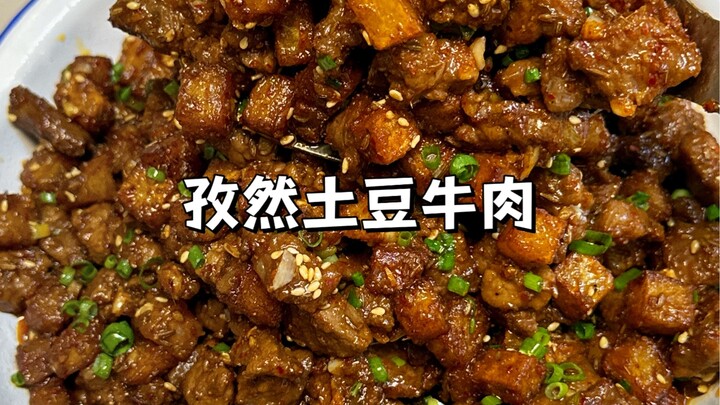 Cách làm thịt bò ngon còn hơn cả nướng BBQ: khoai tây mềm mịn, thịt bò thơm mềm thấm vị; cắn một miế