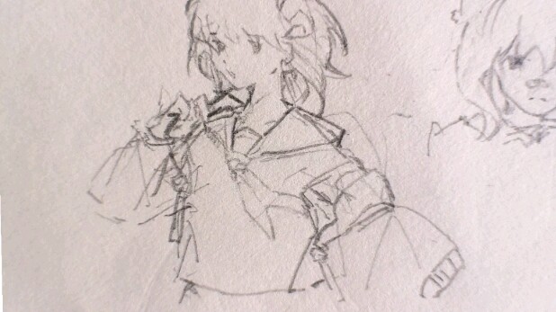 กระบวนการง่วนอยู่กับการวาดภาพจากมือไปสู่การวาดด้วยนิ้ว